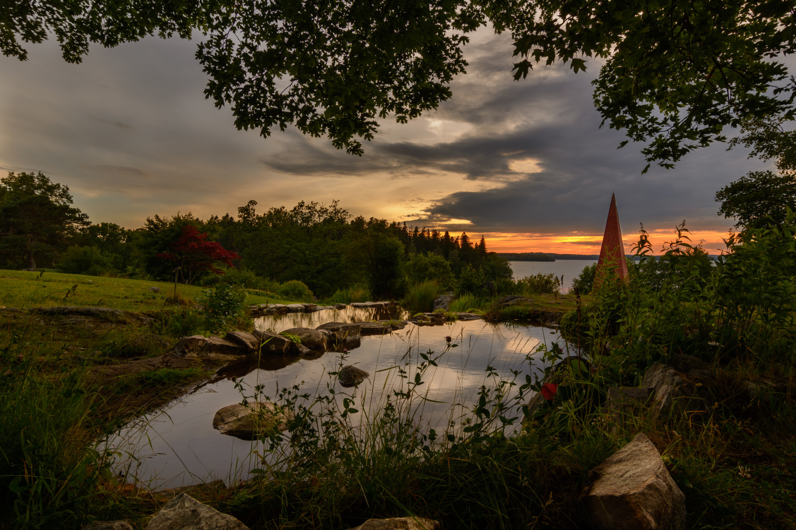 slunečnímu záření, krajina, západ slunce, moře, jezero, voda, Příroda, odraz, tráva, nebe, večer, ráno, řeka, rybník, Stockholm, soumrak, banka, mokřadní, Skandinávie, mrak, strom, list, svítání, rostlina, oceán, nádrž, d5200, Tokina, Stockholmcounty, 1224mmf40, J rf lla, Viksj, G rvelnsslott