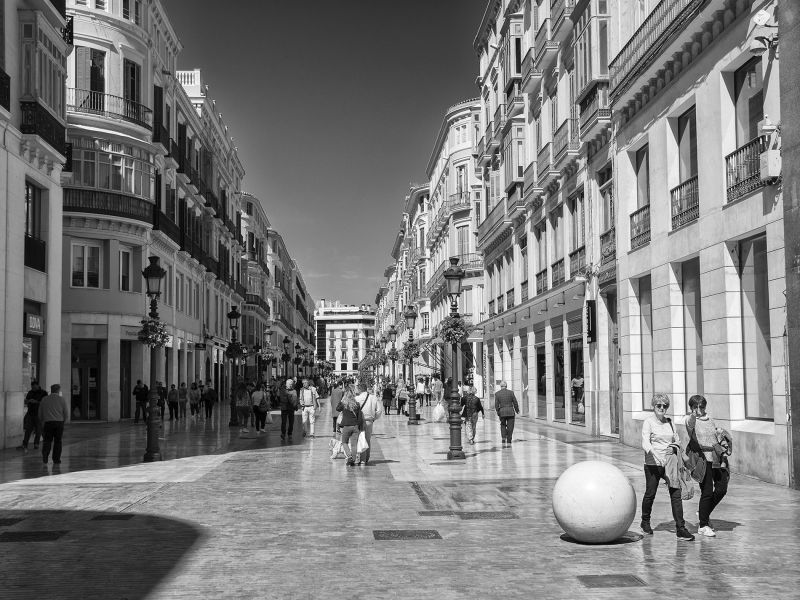 strada, cittadina, bianco e nero, area urbana, città, infrastruttura strada, cittadina, bianco e nero, area urbana, città, infrastruttura