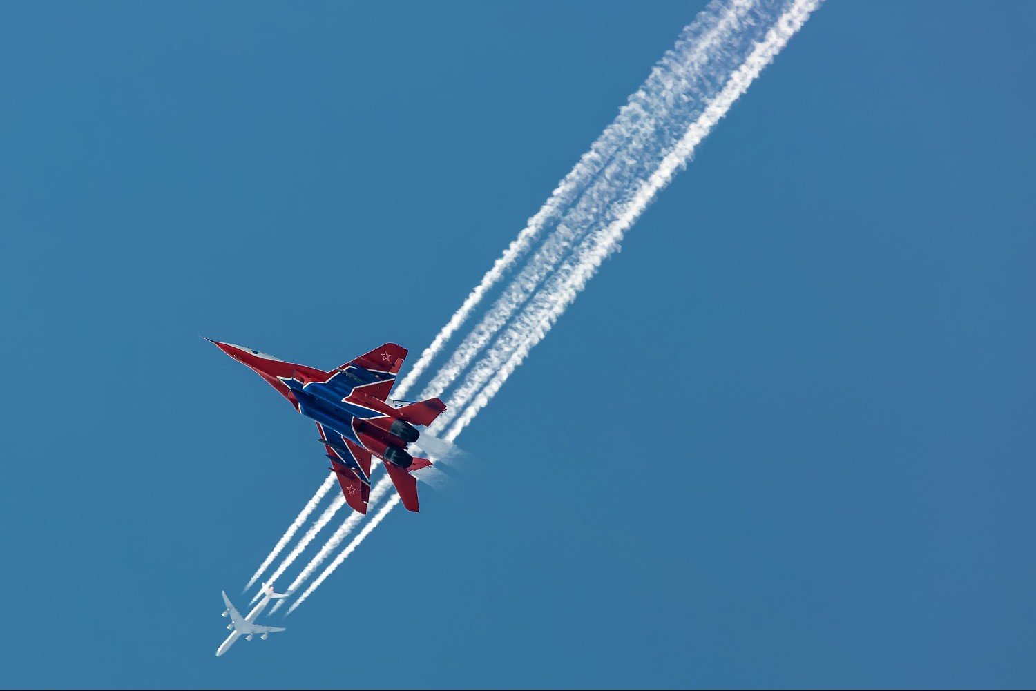 nebe, vozidlo, letoun, letadlo, vojenská letadla, letadla, mig 29, Let, letectví, křídlo, letecká linka, Atmosféra Země, Airshow, letecká akrobacie, všeobecné letectví, air racing, jednoplošník