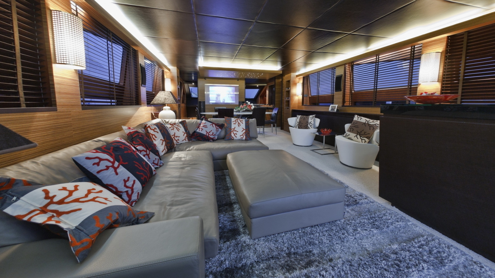 loď, loď, pokoj, místnost, interiér, vozidlo, jachta, Vzhled interiéru, doprava, Cestující, gauč, plavidlo, design, nábytek, osobní loď, luxusní jachtu