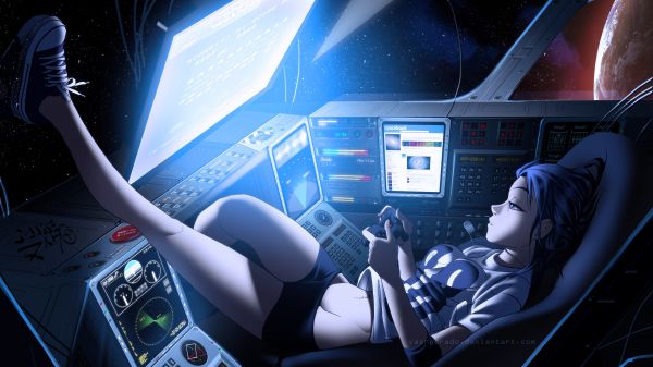 vashperado,space,dark,space out,88 chan,long hair
