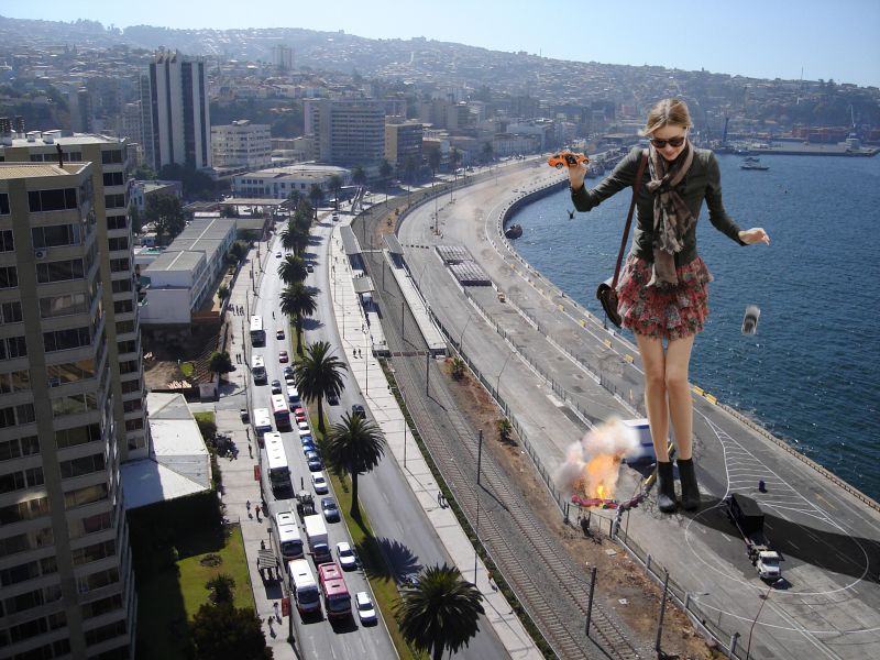 voda, město, urban area, nebe, Metropolitní oblast, silnice