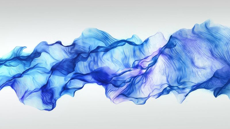 drawing, illustration, blue, cloud, flower, abstract drawing, illustration, blue, cloud, flower, abstract