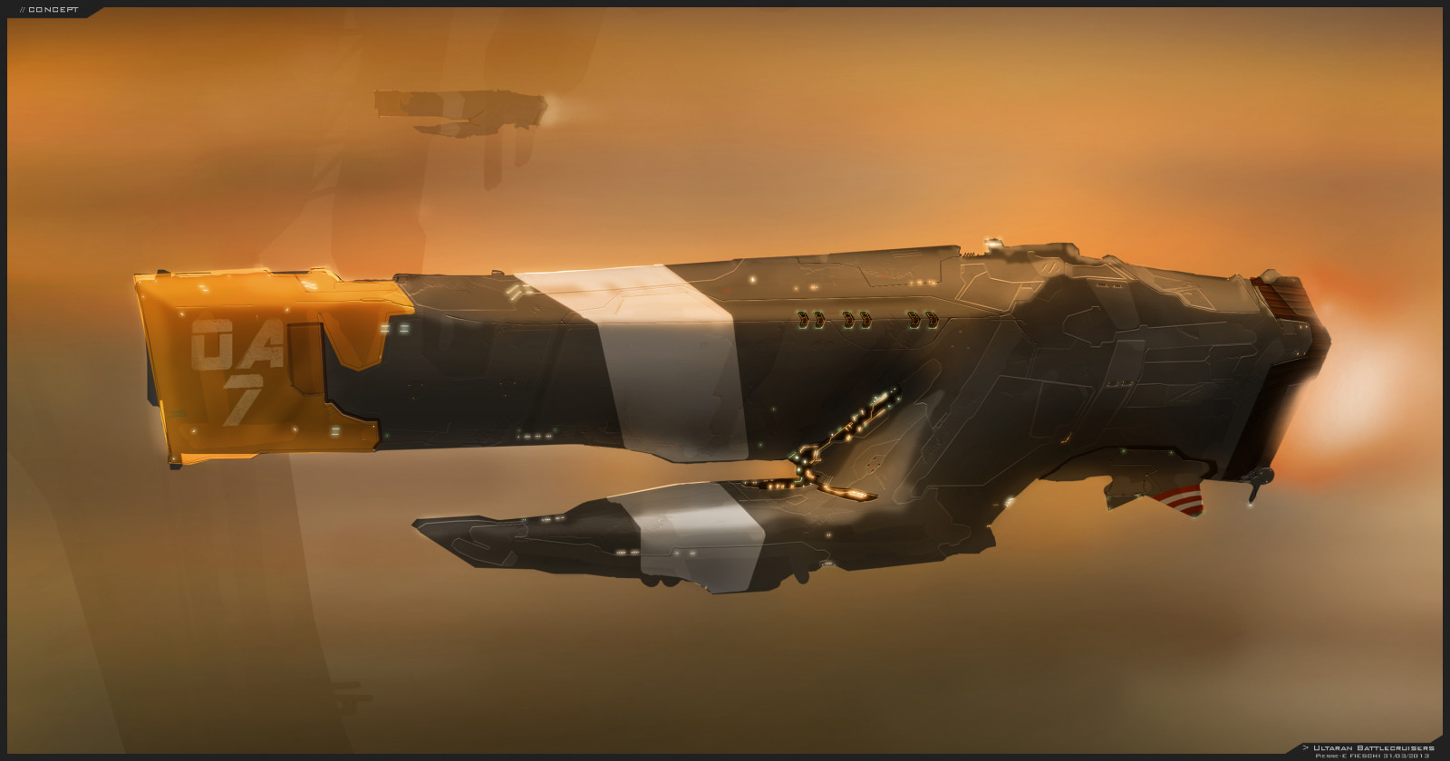 prostor, nebe, letoun, letadlo, kosmická loď, atmosféra, Věda, Battlecruiser, Let, Pierre, Pojem, UMĚNÍ, letectví, křídlo, Snímek obrazovky, kosmická loď, počítač tapeta, Atmosféra Země, beletrie, letecká doprava, aerospace engineering, Fieschi, pierree, ultaran