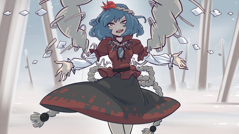 Touhou,kawayabug,Yasaka Kanako