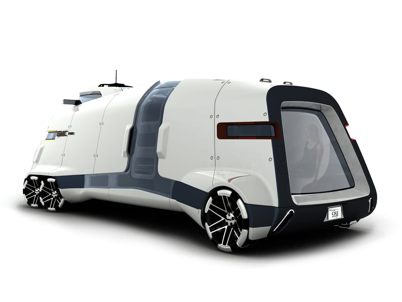 auto, vozidlo, GMC, doprava, 2013, netcarshow, netcar, obrázky vozidel, photo auto, PAD concept, automobilový exteriér, model auta, nárazník, rekreační vozidlo