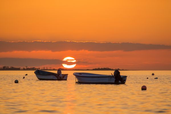 sunset,sea,sky,water,himmel,boat