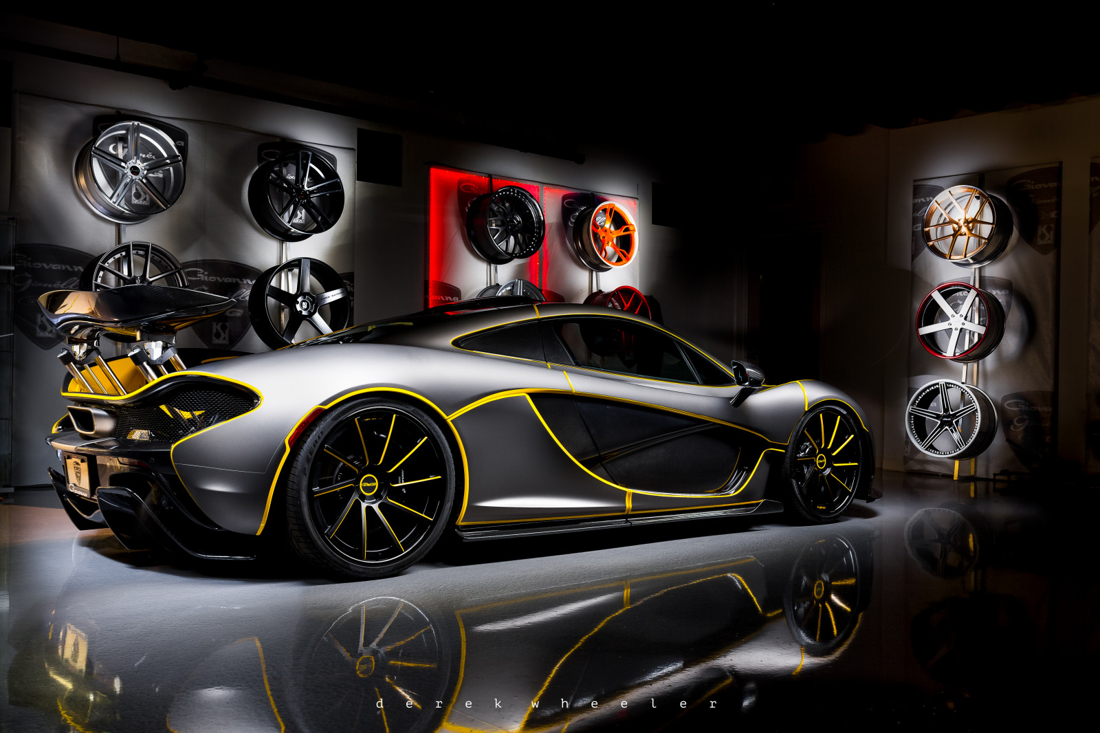 cars, photography, wrapped, automotive, exotic, McLaren, p1, lightpaint