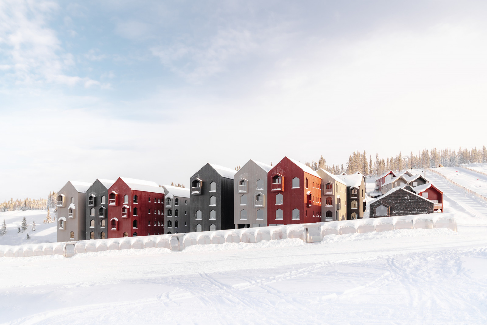 Wallpaper : winter, snow covered, building, facade, architecture ...