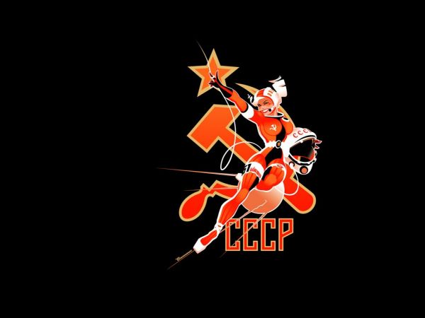 Russian women,illustration,space,USSR,spaceman,computer wallpaper