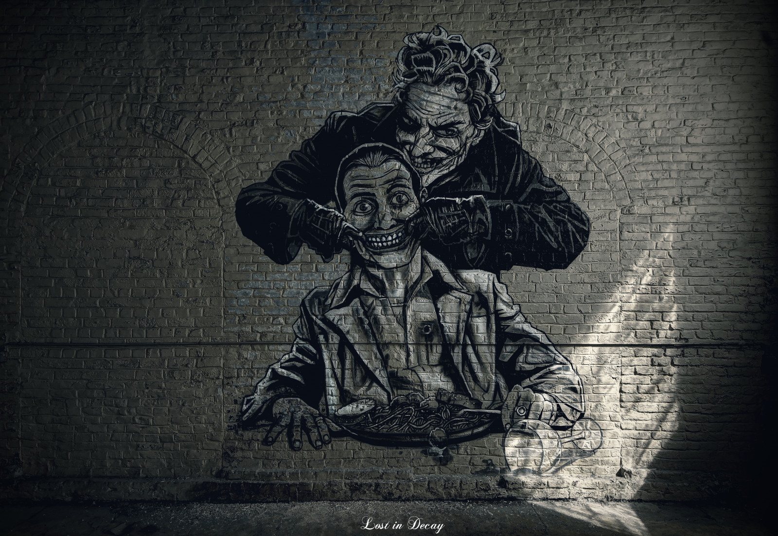 starý, světlo, městský, opuštěný, červenka, architektura, Ztracený, grafiti, zřícenina, průmyslový, místo, místa, lp, Bat-man, Žolík, shnilý, Gotham, průzkum, HDR, ue, urbex, urbaine, Opustit, abbandonata, peteone, abadono, vergivna, alpha77, darkham, alpha58