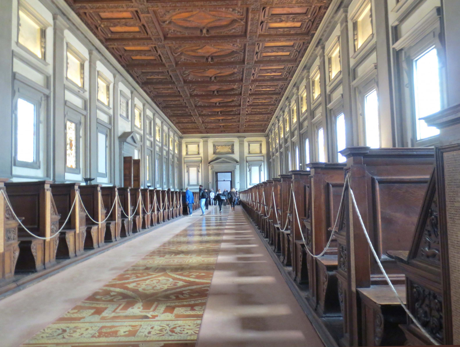 Itálie, Florencie, Italia, knihovna, Firenze, Bibliotecamedicealaurenziana