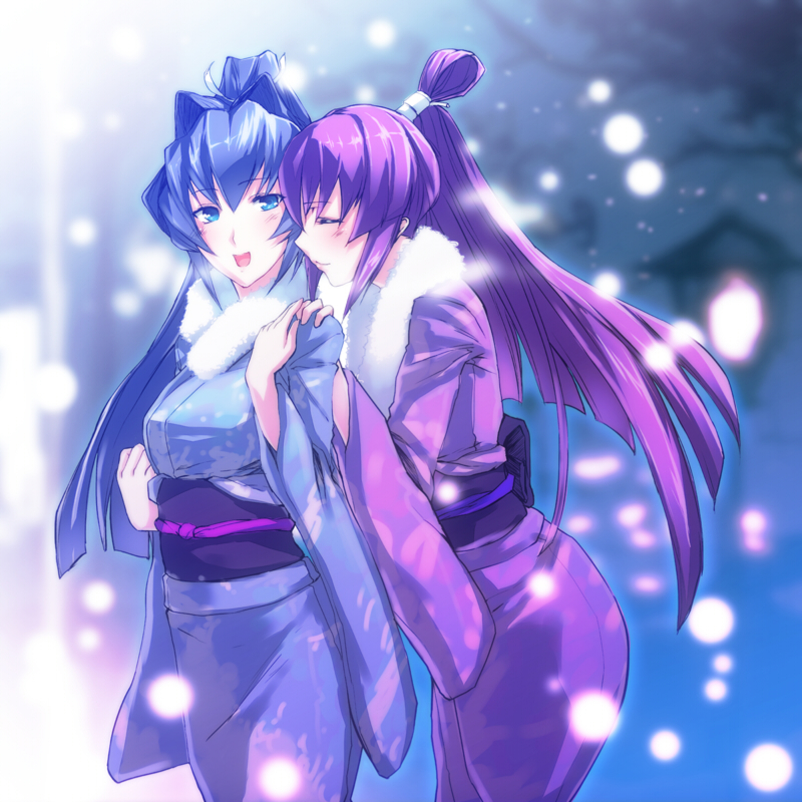 Sfondi : anime girls, Koubuin Yuuhi, Mitsurugi MeiYa, Muv-Luv, Muv Luv