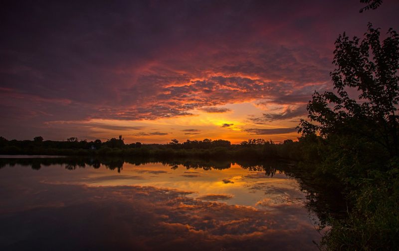sunlight, landscape, sunset, sea, nature, reflection sunlight, landscape, sunset, sea, nature, reflection