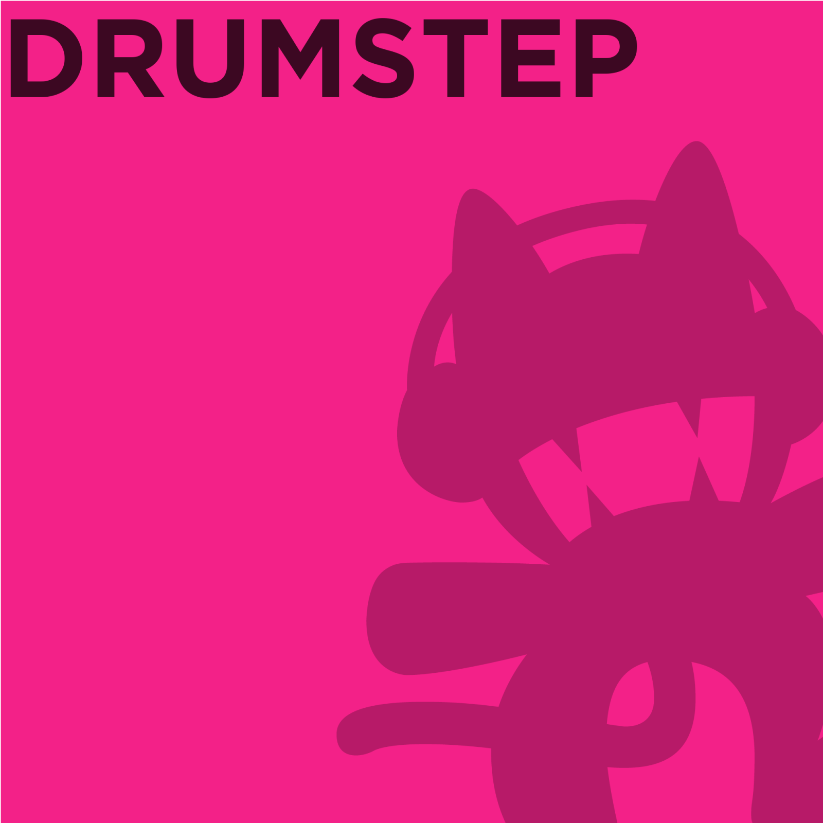 ilustrace, text, EDM, růžový, značka, Monstercat, purpurová, ruka, tvar, čára, font