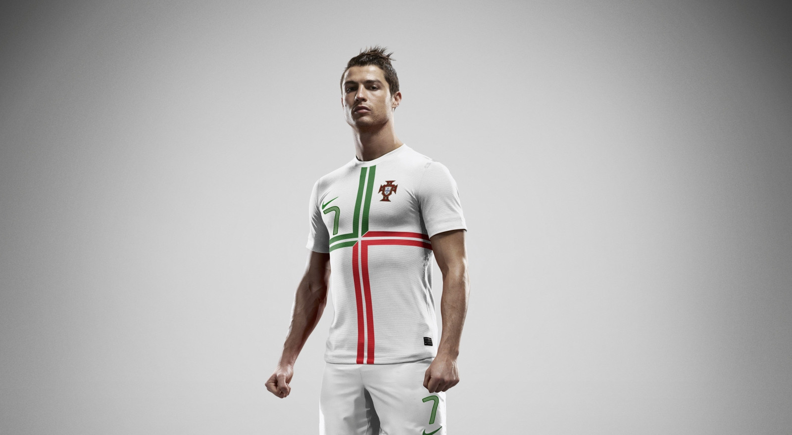 bílý, model, tričko, fotografování, móda, fotbal, jaro, oblečení, Portugalsko, Cristiano Ronaldo, sval, fotbalista, focení