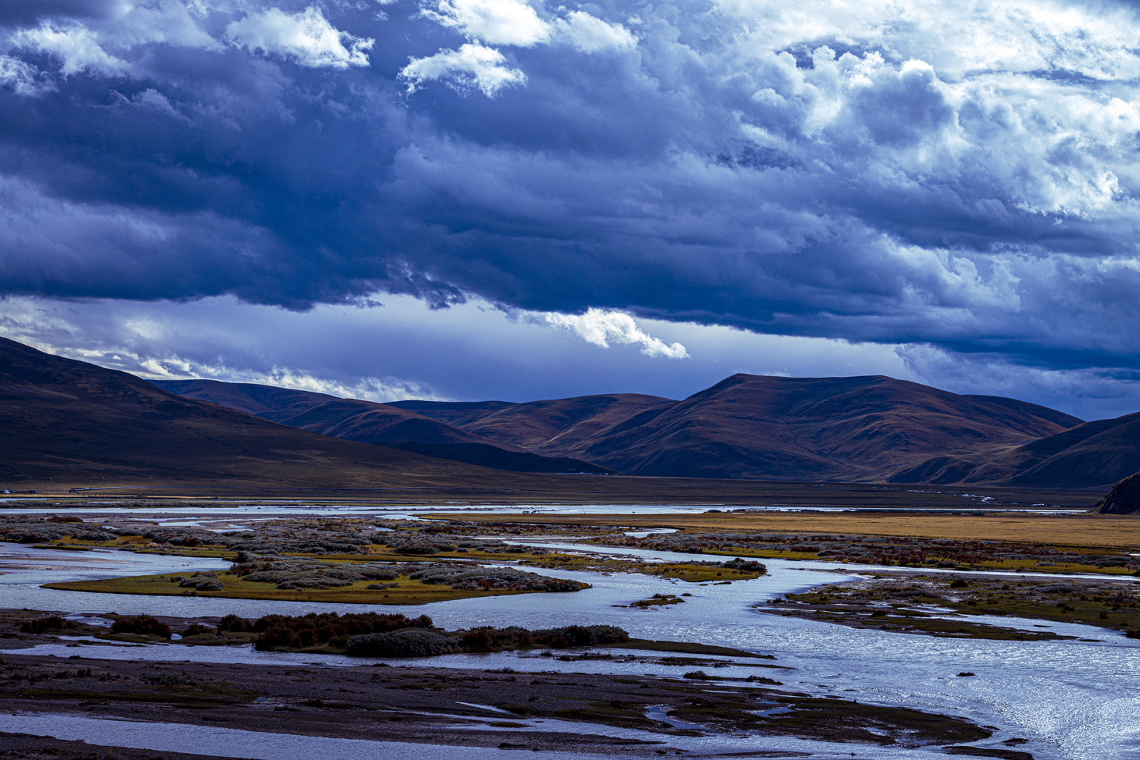 hory, Přirozené světlo, Příroda, nebe, voda, krajina, venku, mraky
