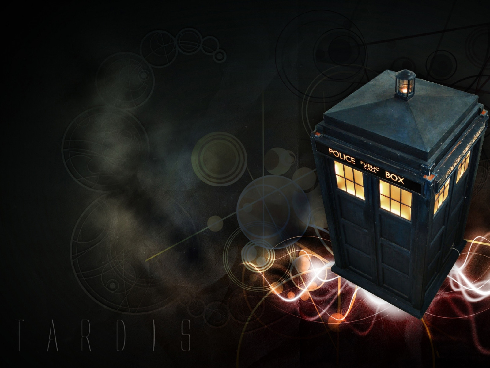 illustration, nat, Doctor Who, TARDIS, Lægen, lys, belysning, mørke, skærmbillede, computer tapet, 2560x1920 px