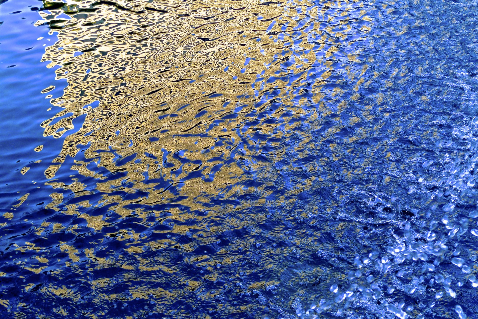 abstractreality, odraz, waterreflection, Fountainreflection, goldblue, horský výhled, northerncalifornia, Kalifornie, složení, Leica, dlux4, DL4, naturallight, availablelight, existinglight, scottjohnson, Drsný