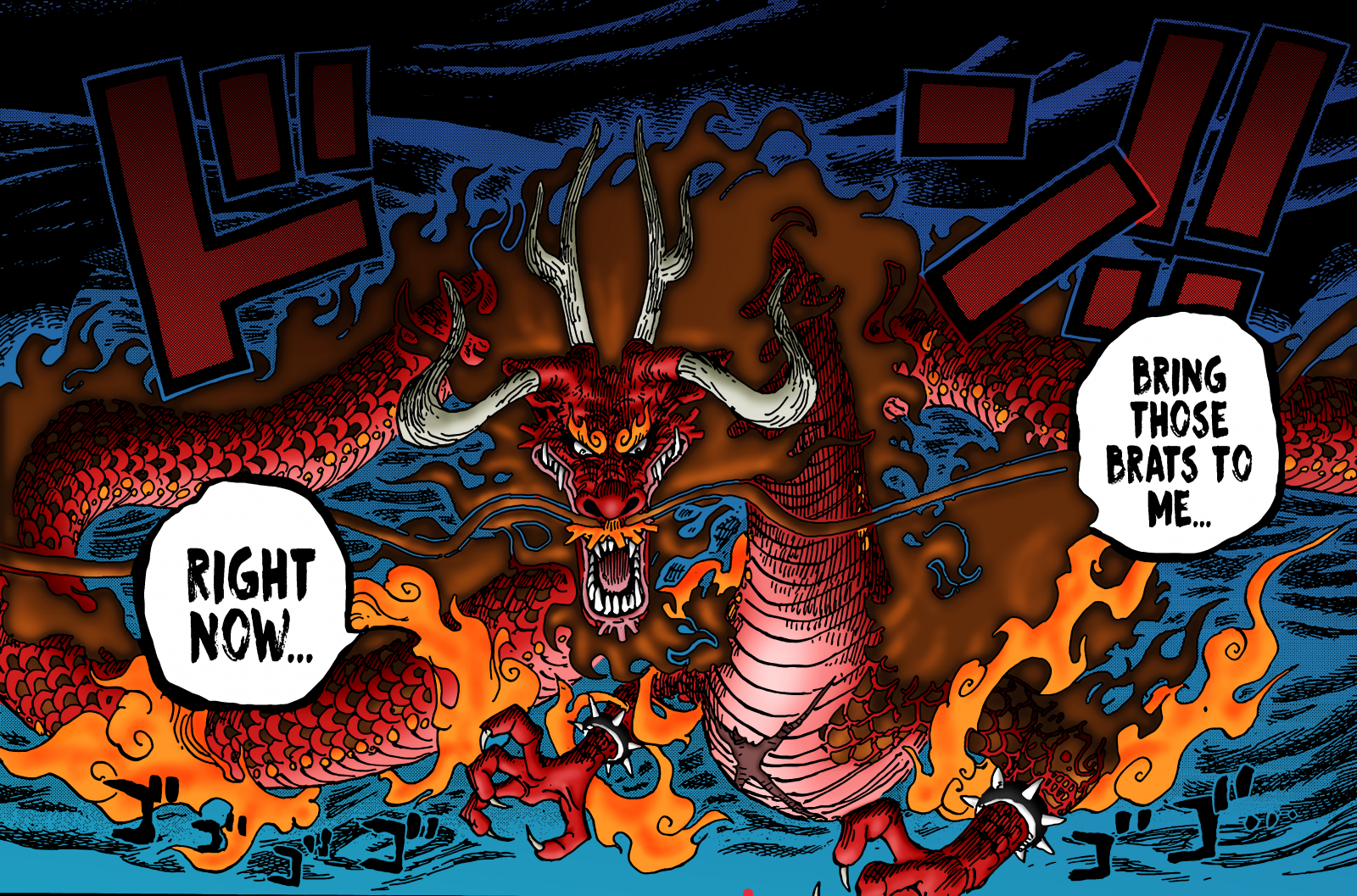 Kaidou Hundred Beasts, One Piece Cap 921, Jeden kus, Kaido