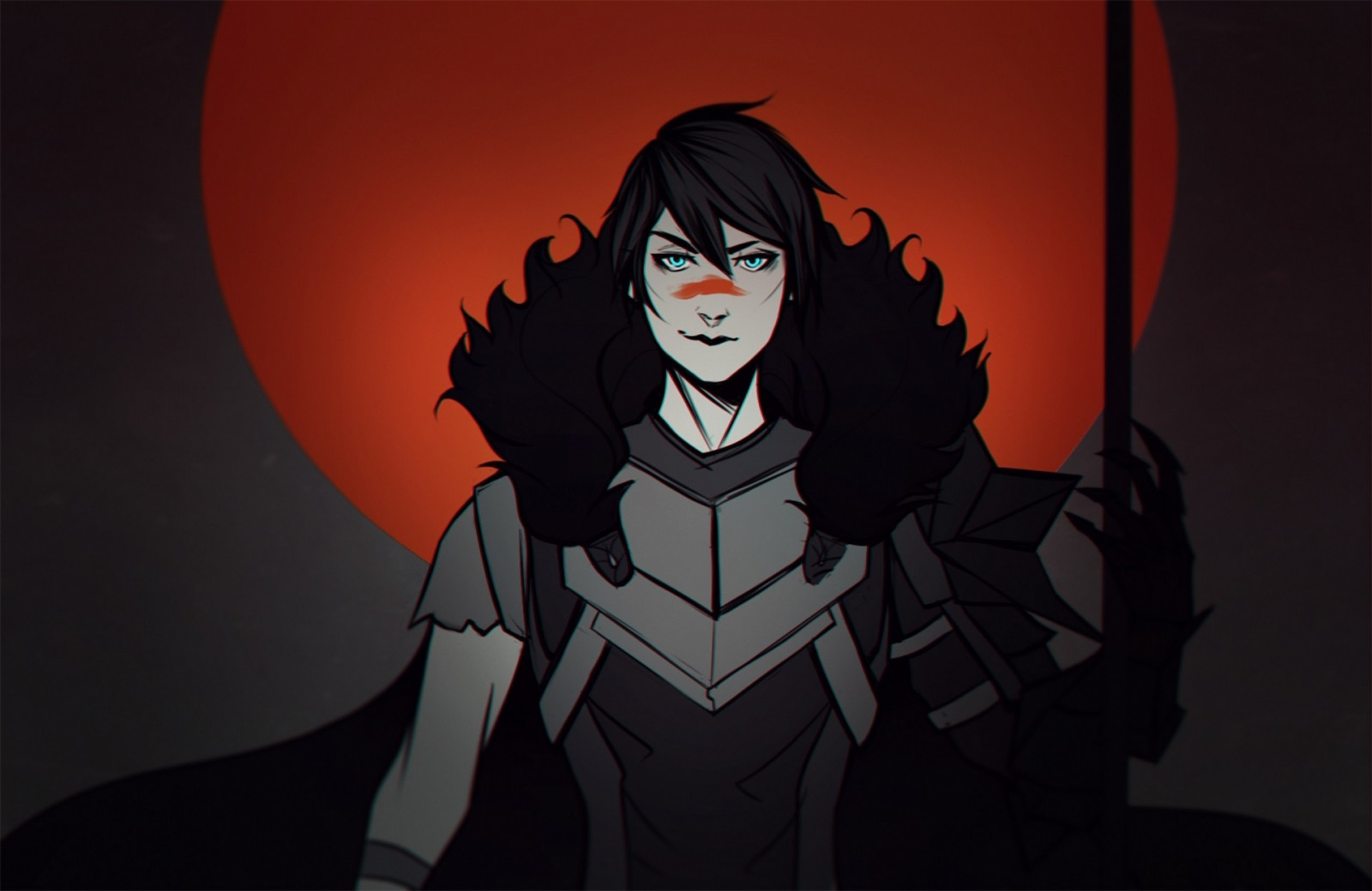 ilustrace, videohry, anime, umělecká díla, kreslená pohádka, Osoba, Bioware, Dragon Age II, Hawke, tma, Snímek obrazovky, mangaka, 1920x1248 px