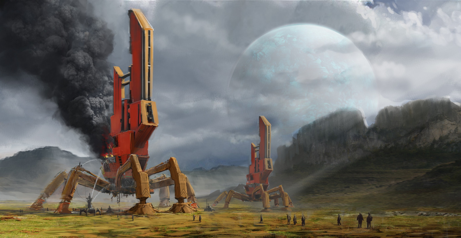futuristický, vozidlo, umělecká díla, vítr, raketa, Snímek obrazovky, Atmosféra Země