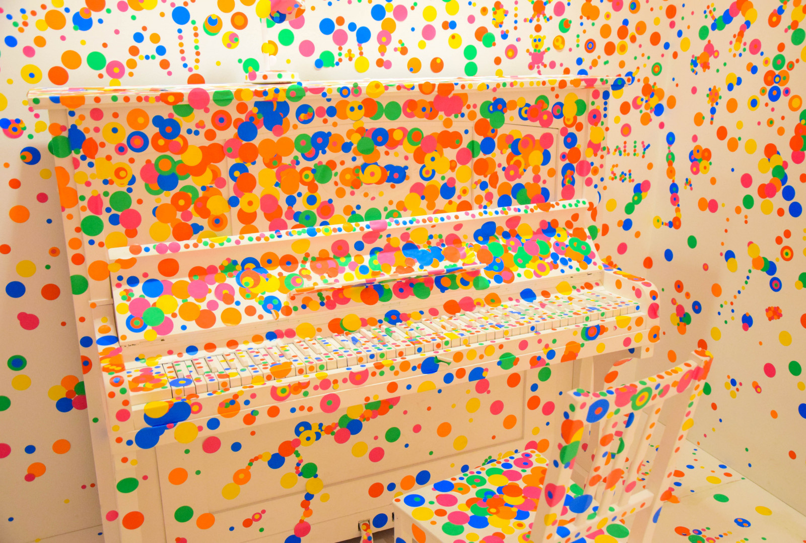 illustrazione, modello, cerchio, pianoforte, Museo, ARTE, konst, forma, design, louisianamuseumofmodernart, Kusama, Yayoi Kusama, arte Moderna, ophobninger, linea, arte Moderna, arte del bambino