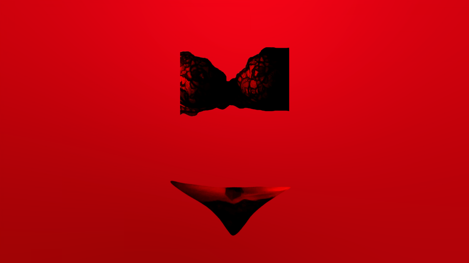 Wallpaper illustration, heart, red, logo, bra, panties, computer wallpaper, human body, font