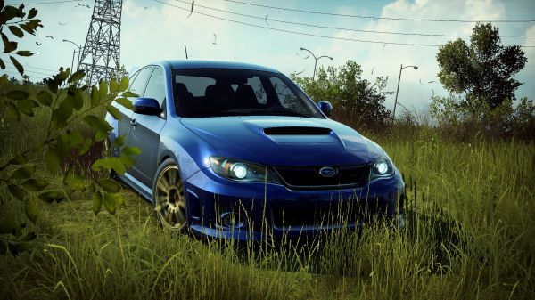 Subaru,Subaru Impreza WRX STi,4k,Need for Speed Heat,car,Japanese cars