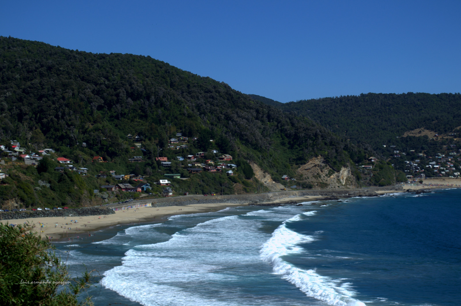 krajina, moře, záliv, voda, pobřeží, písek, nebe, pláž, Cestovní ruch, pobřeží, řeka, Nikon, pelerína, Chile, azul, slunce, dovolená, Terén, strom, hora, oceán, vlna, paisaje, mar, playa, vodní tok, zátoka, Turismo, vacaciones, viajes, airelibre, paisajemarino, tělo z vody, mys, mys, vstupní, Balneario, Osorno, Oc anopac fico, coastal and oceanic landforms