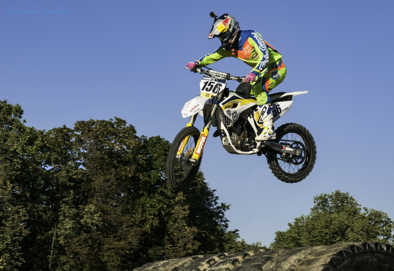 lidé, muž, sport, festival, letící, skákání, Rusko, Moskva, extrémní, jezdec, sportovec, Luzhniki, Endurox