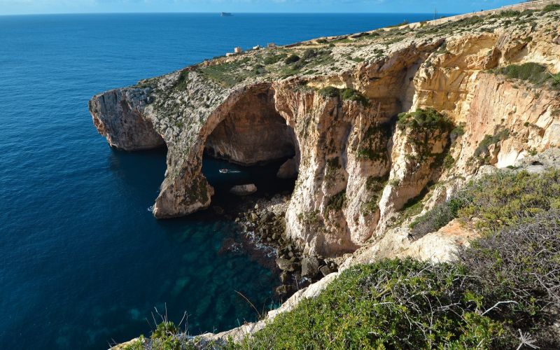 peisaj,mare,dafin,stâncă,natură,coastă