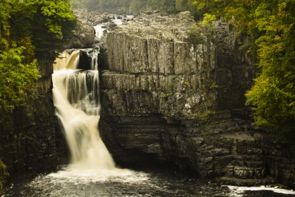 trees,landscape,fall,contrast,waterfall,window