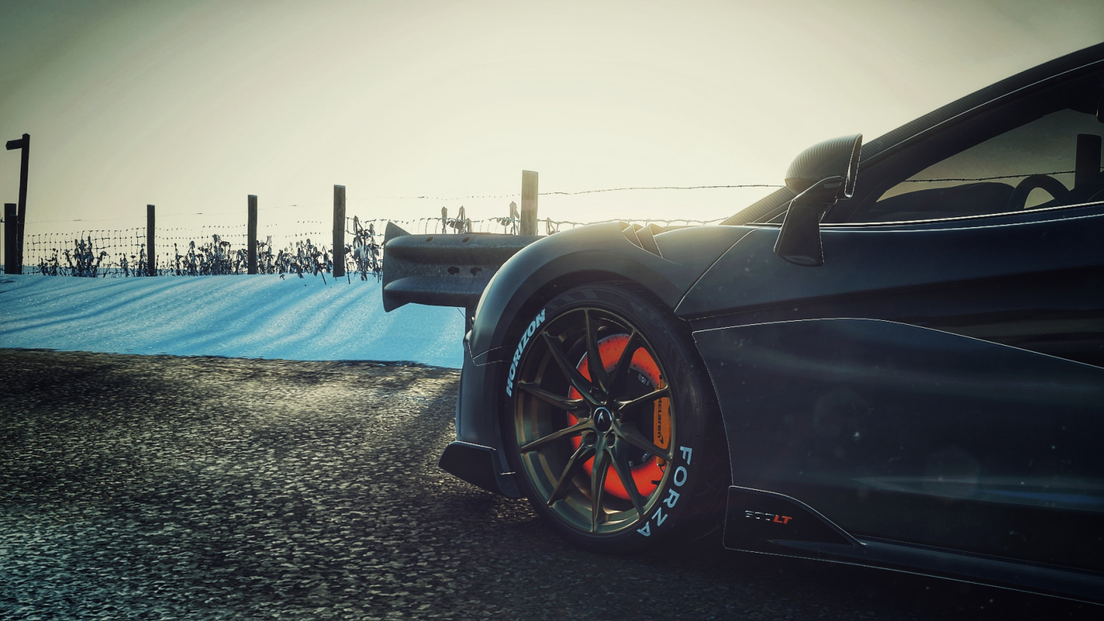 McLaren 600LT, McLaren, 600LT, Forza Horizon 4, auto, zima