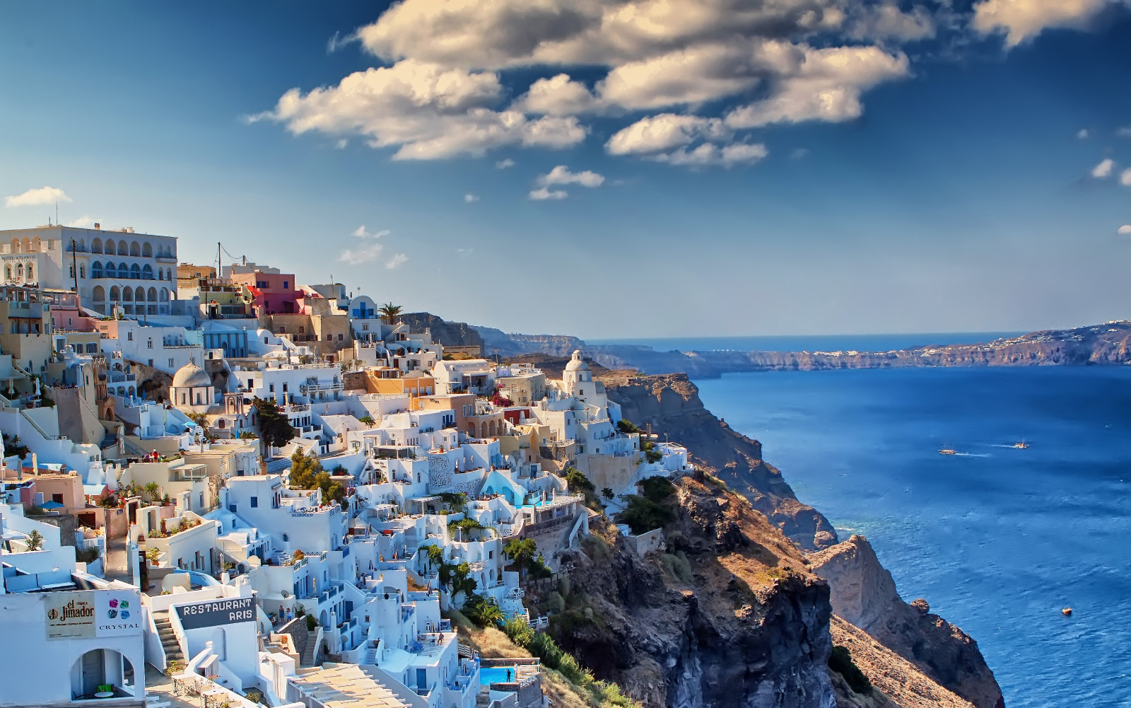 krajina, moře, panoráma města, záliv, voda, pobřeží, nebe, pláž, panoráma, pobřeží, Kánon, horizont, Řecko, pelerína, soumrak, Santorini, dovolená, oceán, v zaměření, vysoká kvalita, letecké snímkování, tělo z vody, kyklady, Thira, Vand, veiws, elementsorganizer11, canon2470f28l, 2470f28l