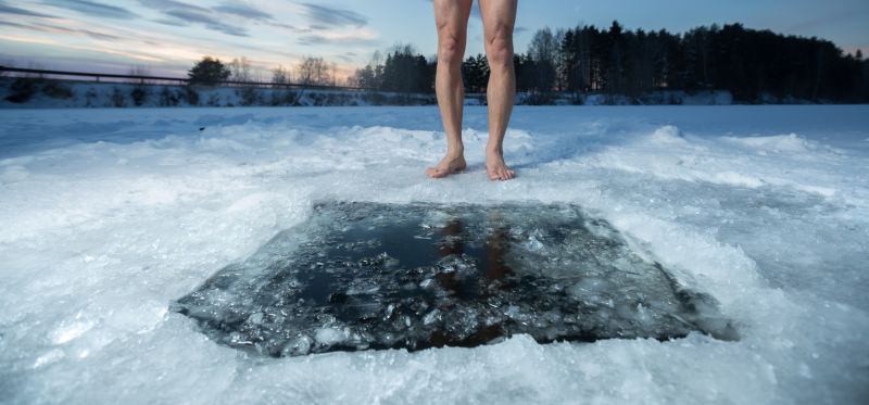 Beine,Wasser,Männer,Winter,Eis,kalt
