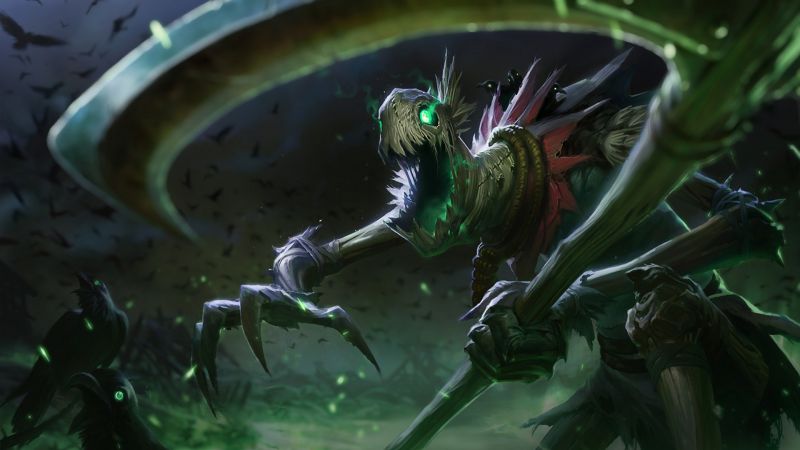 League of Legends, Fiddlesticks, 1920x1080 px, Drago, immagine dello schermo, sfondo del computer League of Legends, Fiddlesticks, 1920x1080 px, Drago, immagine dello schermo, sfondo del computer