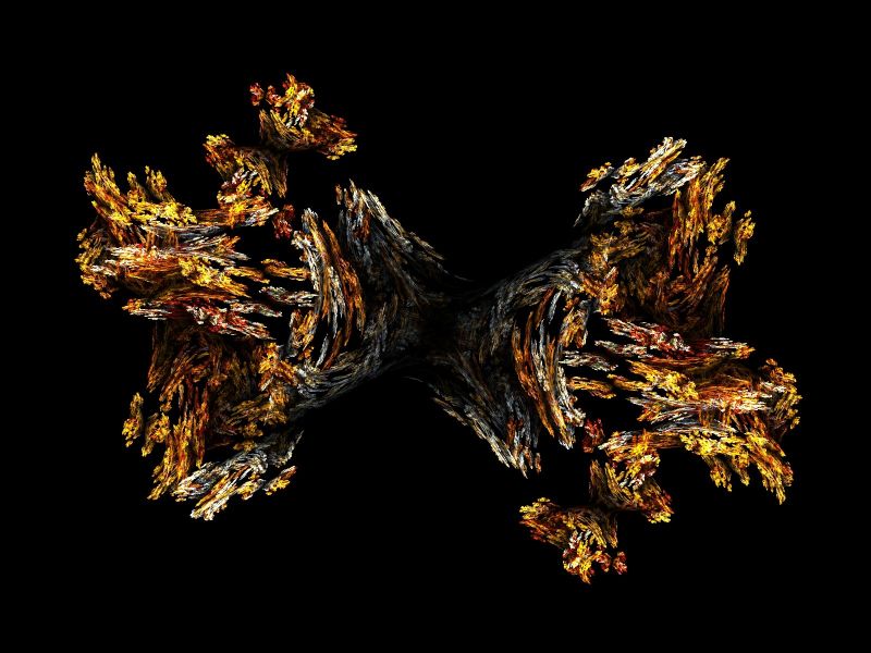 temný, postava, Pozadí, čáry, UMĚNÍ, list