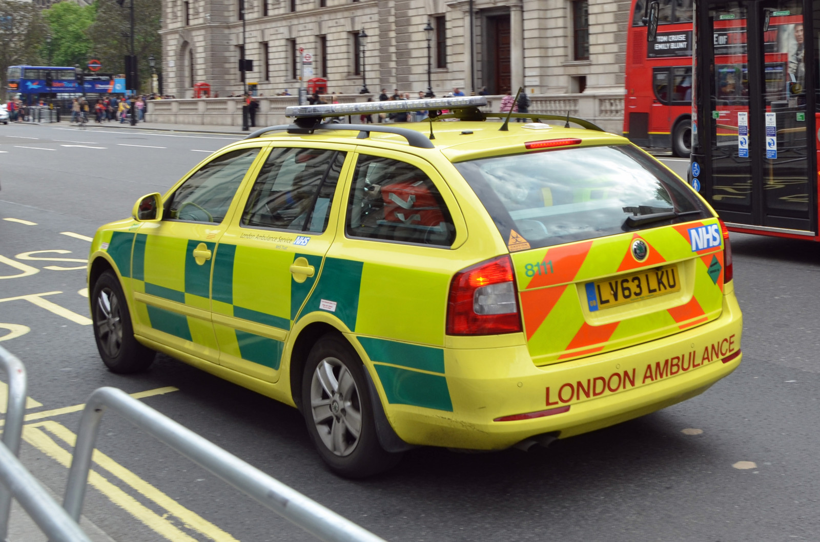 Wallpaper : London, ambulance, vehicle, service, Rapid, Skoda, Octavia