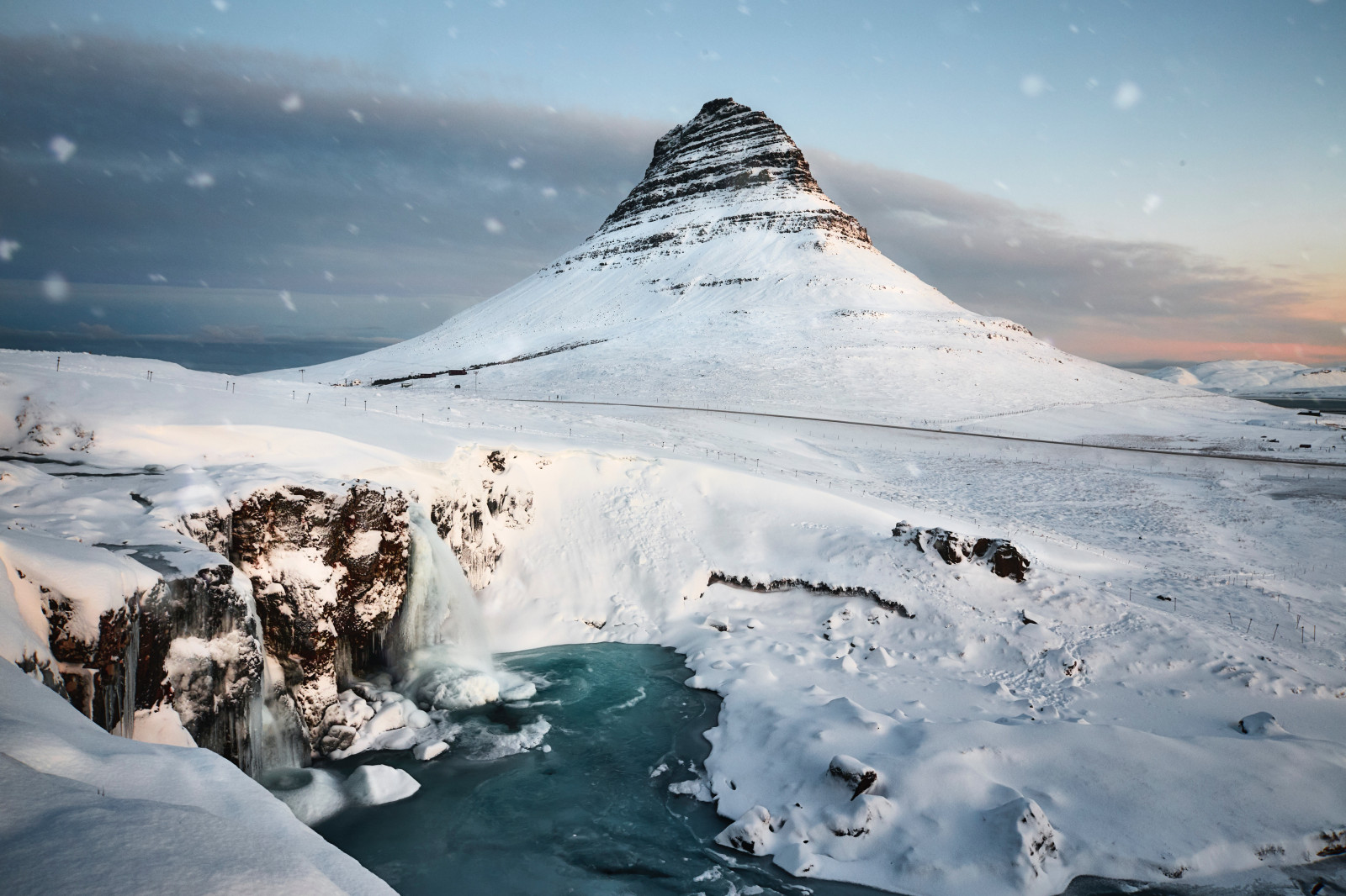 Natur, Landschaft, Winter, Schnee, Berge