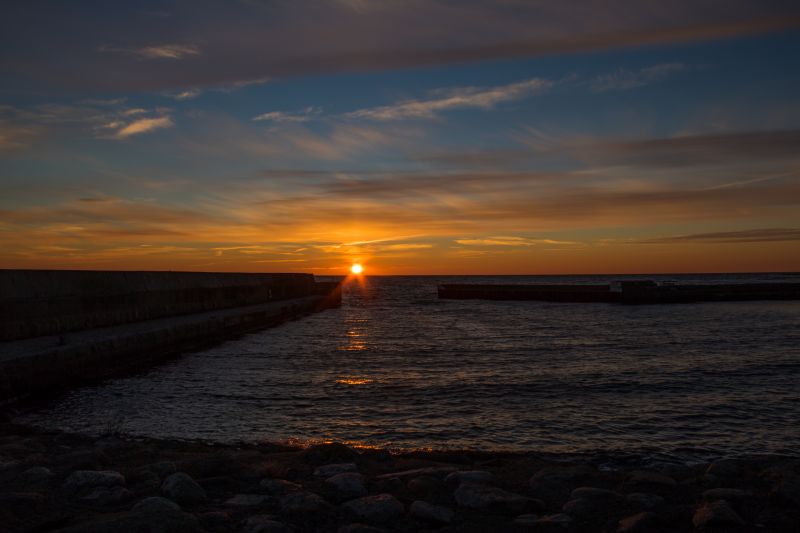 sunlight, sunset, sea, shore, sky, beach sunlight, sunset, sea, shore, sky, beach