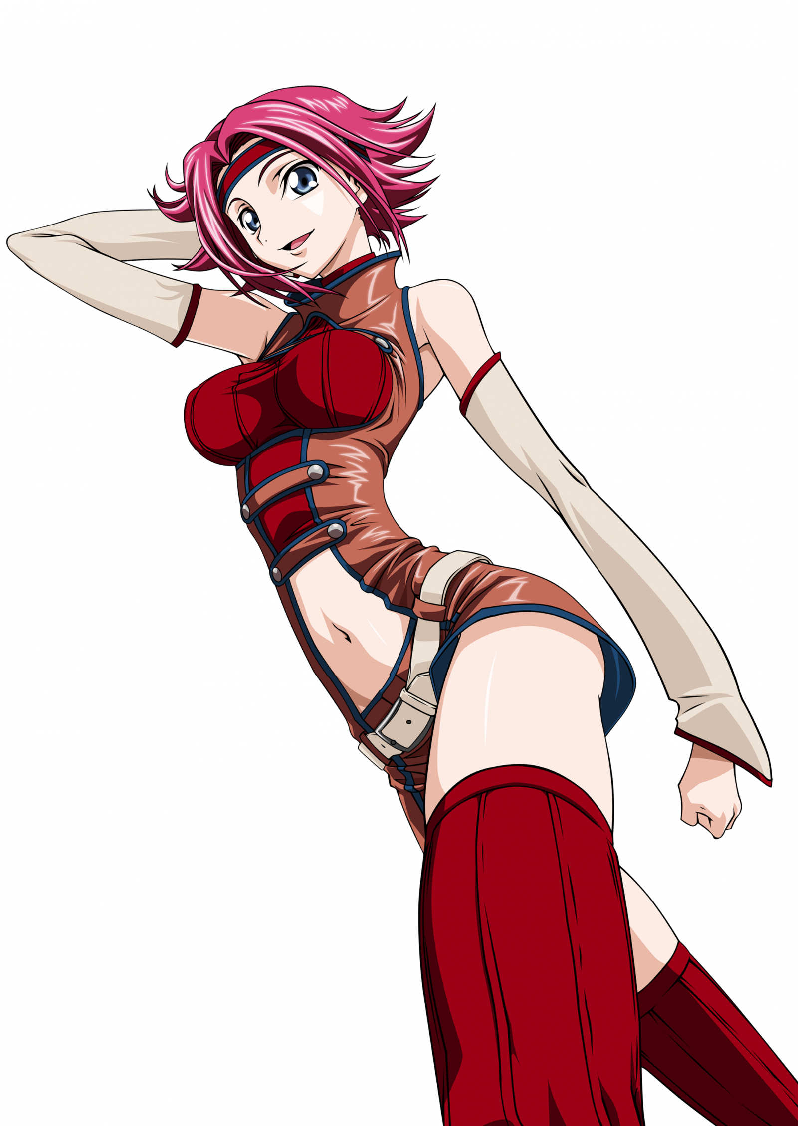 illustration, anime, Code Geass, tegneserie, Kallen Stadtfeld, mangaka