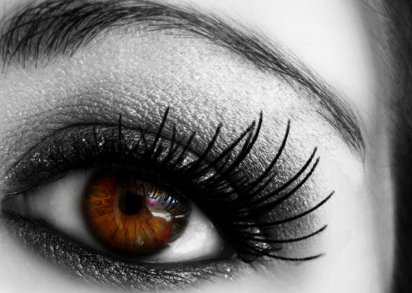 face, monochrome, portrait, reflection, macro, nose