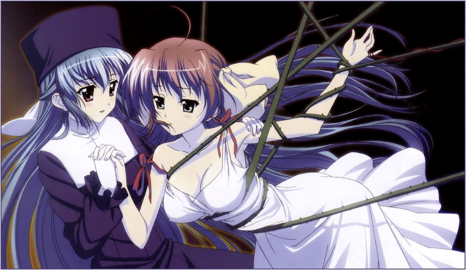 ilustrace, anime, umělecká díla, ef pohádku o dvou, mangaka, 1600x926 px