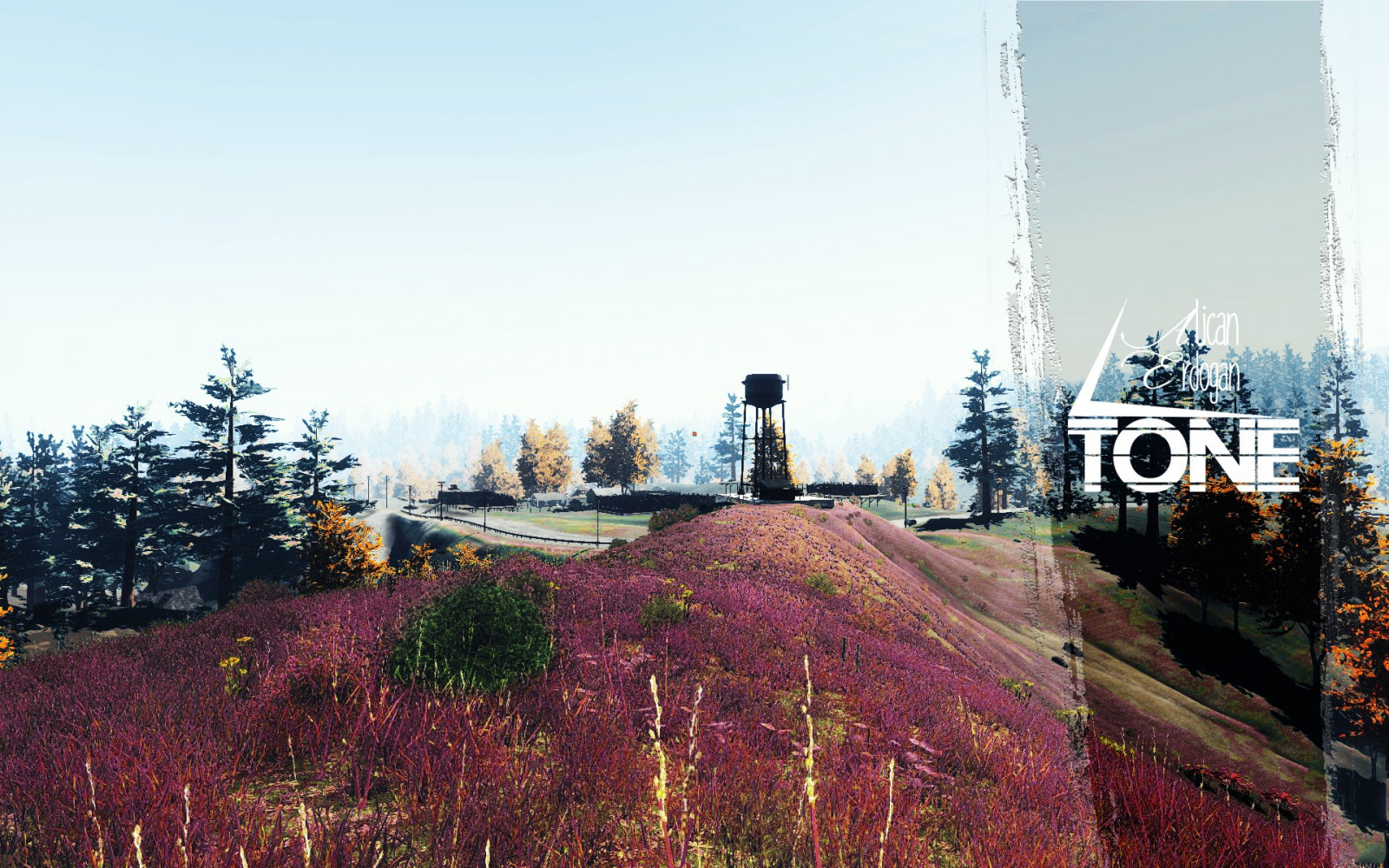 panoráma města, panoráma, ráno, věž, Snímek obrazovky, H1Z1, H1Z1 Jen přežít, H1Z1 King Of The Kill, strom, podzim, květ, sezóna, mezník