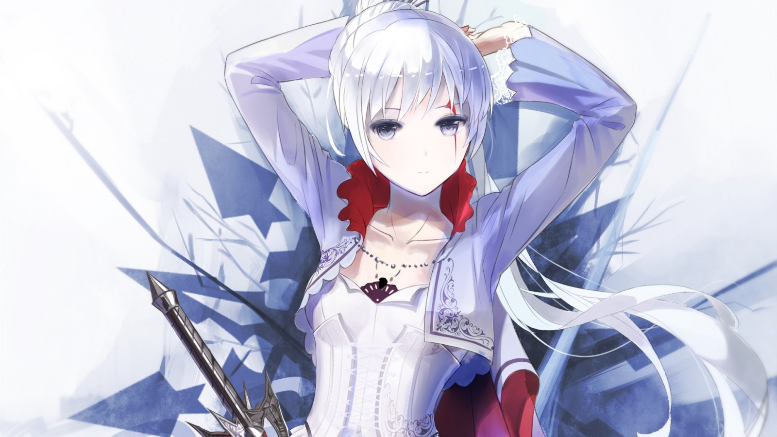 illustration, anime, Anime piger, kunstværk, RWBY, Weiss Schnee, mangaka
