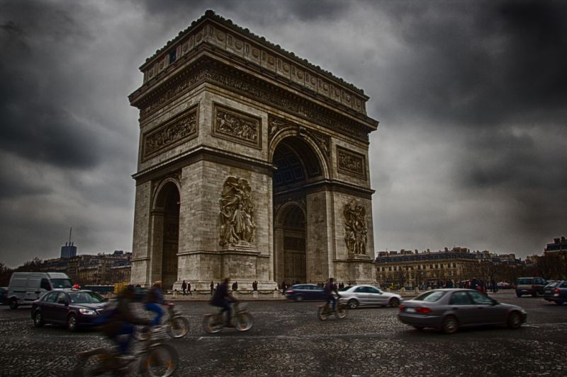 oblouk, architektura, nebe, mezník, mrak, Vítězný oblouk