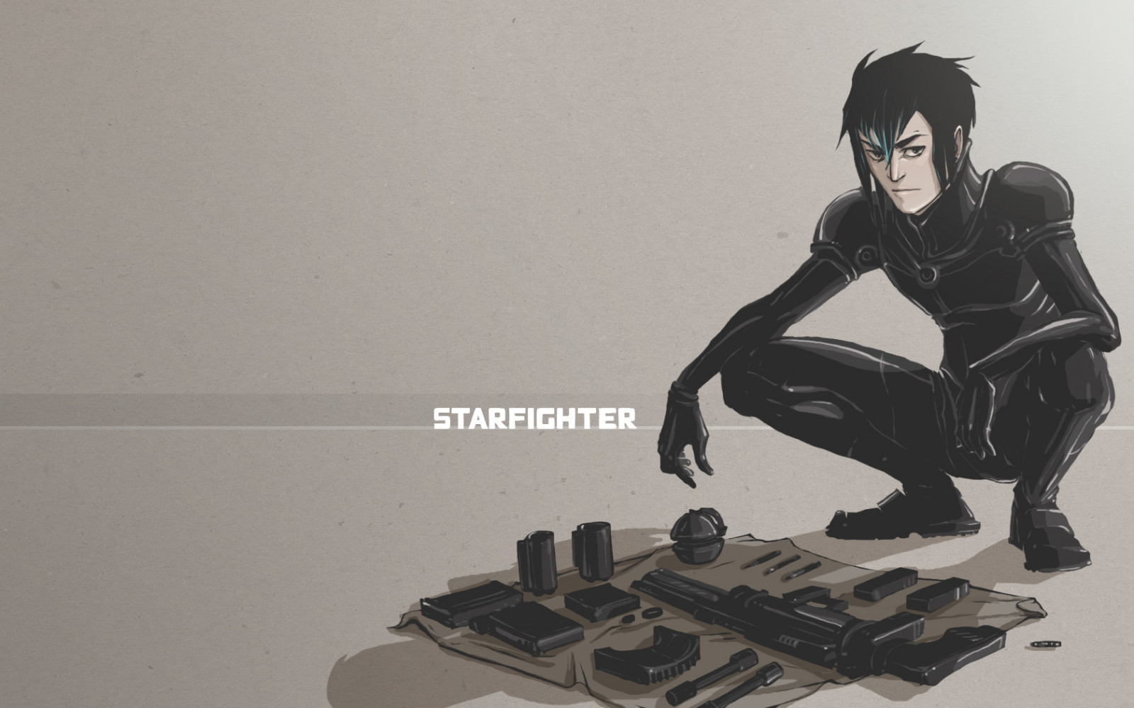 anime kluci, pistole