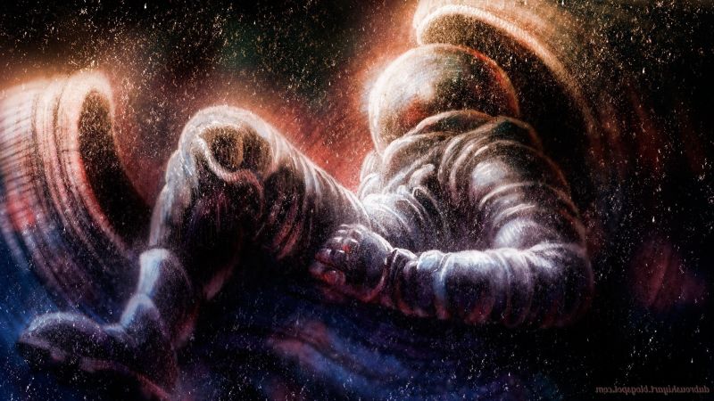 astronaut, digitální umění, prostor, 1920x1080 px, umělecká díla, hvězdy astronaut, digitální umění, prostor, 1920x1080 px, umělecká díla, hvězdy