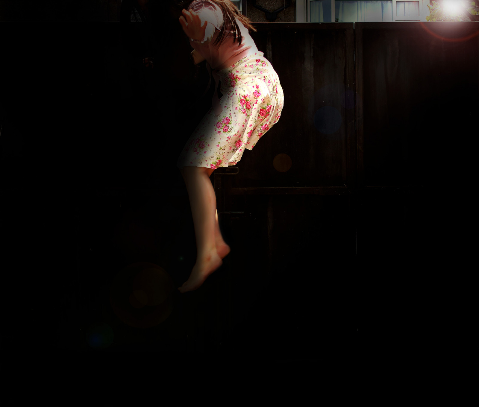 citát, Photoshop, temný, stín, fotografování, Kánon, čínština, Létat, světlo, dívka, ruka, skok, tanec, tma, levitace, lesk, canon600d, performance, múzických umění, canonefs1855mmf3556is